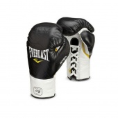 Перчатки боевые Everlast MX Pro Fight 181001 черный, 10 oz