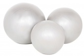 Гимнастический мяч BenCarFitness TS-7701/55, d-55 см, металлик