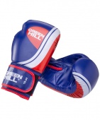 Перчатки боксерские Green Hill Knockout BGK-2266 8oz, к/з, синий