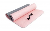Коврик для йоги 6 мм TPE Iron Master IRBL17107-P розовый