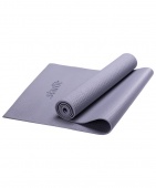 Коврик для йоги Star Fit FM-101 PVC (173x61x1) серый