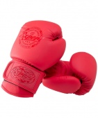 Перчатки боксерские Expert BGS-V010, красный, 10 oz