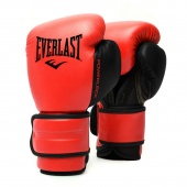 Боксерские перчатки тренировочные Everlast Powerlock PU 2 10oz красн. P00002309