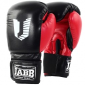 Боксерские перчатки Jabb JE-4056/Eu 56 черный/красный 14oz