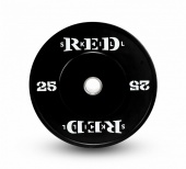 Диск бамперный RED Skill 25 кг
