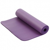 Коврик для фитнеса и йоги Larsen NBR 183х60х1см фиолетовый