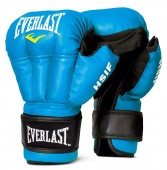 Перчатки для рукопашного боя Everlast HSIF Leather, синие 8 oz RF5208