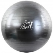 Гимнастический мяч 85см Easy Body 1768EG-IB3 серебро