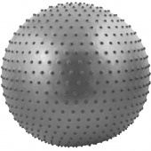 Мяч гимнастический Sportex Anti-Burst массажный 65 см FBM-65-7, серый