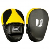 Лапа боксерская Jabb JE-2194 (пара) черный-желтый