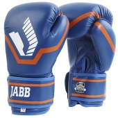 Боксерские перчатки Jabb JE-2015/Basic 25 синий 8oz