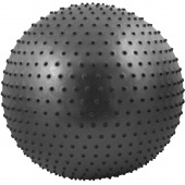 Мяч гимнастический Sportex Anti-Burst массажный 65 см FBM-65-8, черный