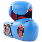 Боксерские перчатки Jabb JE-2010L синий/красный, 10 oz