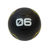 Мяч тренировочный 6 кг Original Fit.Tools FT-UBMB-6 черный