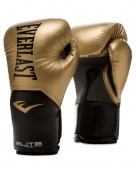 Боксерские перчатки тренировочные Everlast Elite ProStyle 10oz золот. P00002350