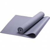 Коврик для йоги Sportex PVC, 173x61x0,8 см HKEM112-08-GREY серый
