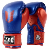 Боксерские перчатки Jabb JE-4069/Eu Fight синий/красный 8oz