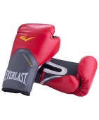 Перчатки боксерские Everlast Pro Style Elite 2112E, 12oz, к/з, красный