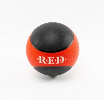 Резиновый медицинский мяч RED Skill 10 кг