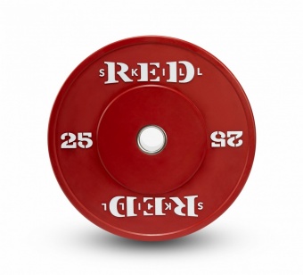 Диск бамперный RED Skill D50мм цветной 25 кг
